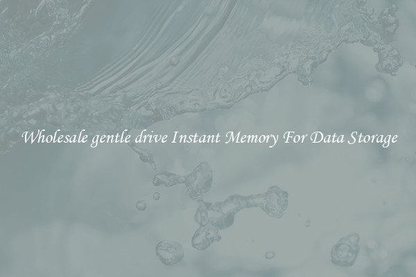 Wholesale gentle drive Instant Memory For Data Storage