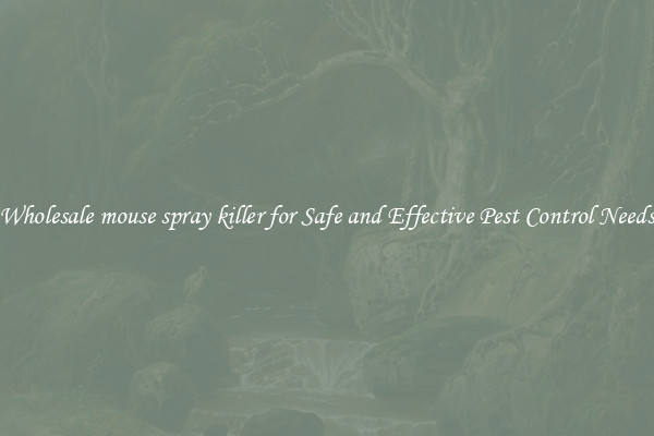Wholesale mouse spray killer for Safe and Effective Pest Control Needs