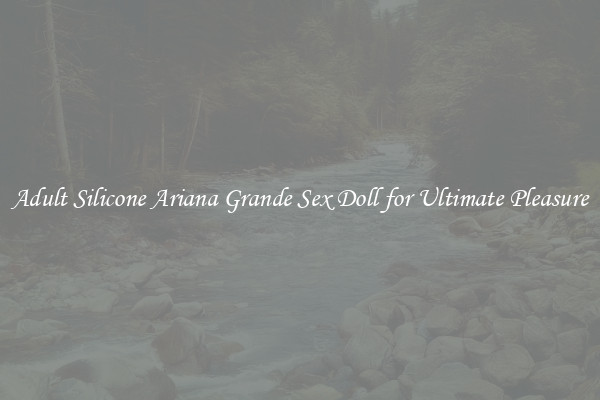 Adult Silicone Ariana Grande Sex Doll for Ultimate Pleasure