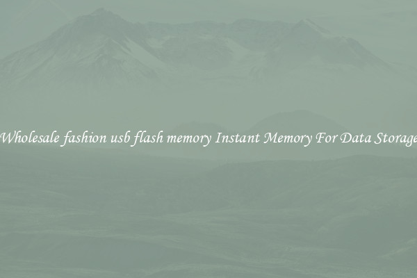 Wholesale fashion usb flash memory Instant Memory For Data Storage