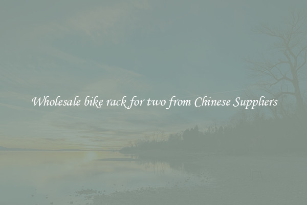 Wholesale bike rack for two from Chinese Suppliers